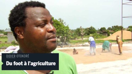 Didier Otokoré, ex-star du foot ivoirien, devenu exploitant agricole