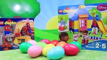 Top 10 Legos and Duplo Legos with Batman and Doc McStuffins and Spiderman Sets with Surprise Eggs