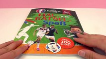 EM 2016 Fußball Malbuch Rätselheft Uefa Frankreich France für Kinder