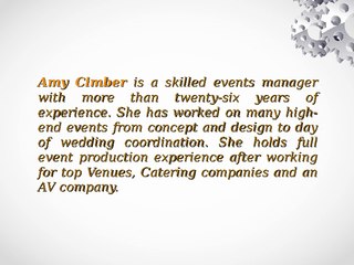 A Brief Overview of Amy Cimber’s Professional Career
