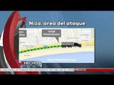 Terrorismo : Este fue el recorrido del atacante en Niza