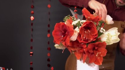 Je fais mon bouquet d'Amaryllis