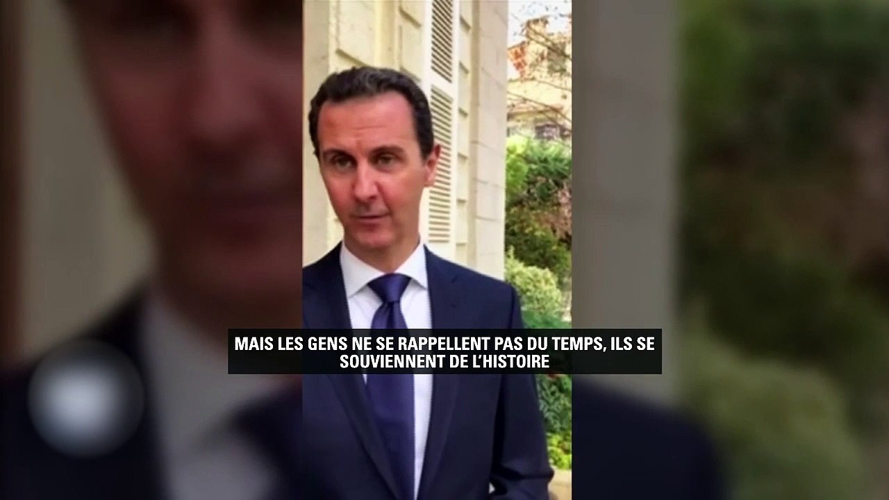 Bachar al-Assad se réjouit de "la libération d'Alep"