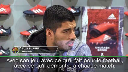 Ballon d'Or - Suarez : "Messi le mérite chaque année"