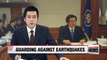 Prime Minister Hwang says all new buildings must be earthquake-resistantPrime Minister Hwang says all new buildings must be earthquake-resistant