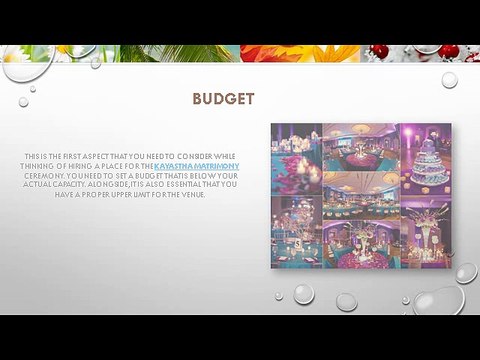 Things To Consider While Selecting A Wedding Venue