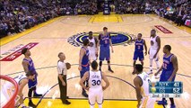 Curry Beats Noah at a Jumpball  Knicks vs Warriors  Dec 15, 2016  2016-17 NBA Season