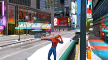 ESPECIAL DE NAVIDAD ❄ SPIDERMAN (MARVEL) hace una carrera en trineo con Santa Claus ❄ Gameplay