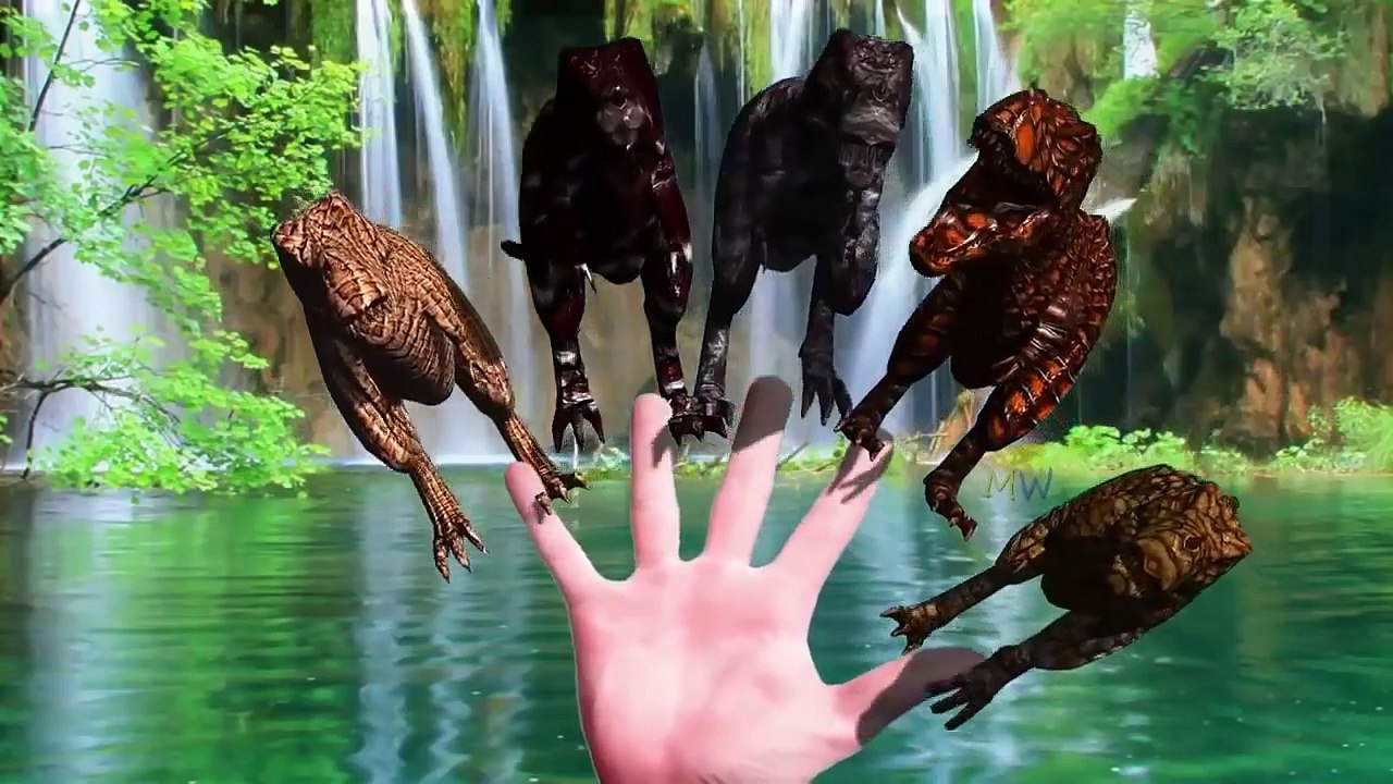 Colours Spiderman Dinosaur Finger Family Song Learn Colors 3D Color Finger Family Rhymes Colour Song