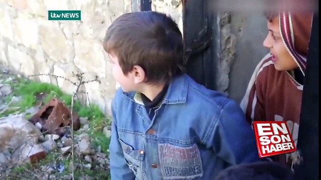 Şii milisler Halep'te çocuklara ateş ediyor | En Son Haber