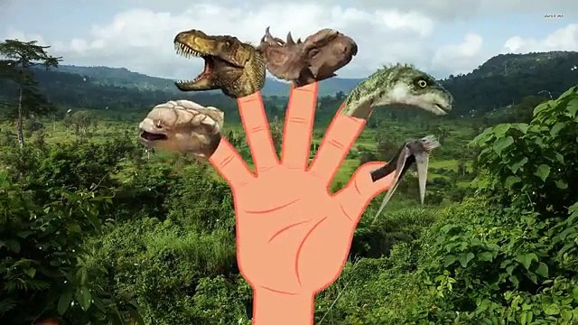 Finger Family Dinosaur Finger Family Nursery Rhymes KidsW Dinosaurs Daddy Finger