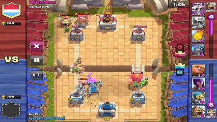 Clash Royale - GET FLOODED!!! (Witch glitch gameplay)