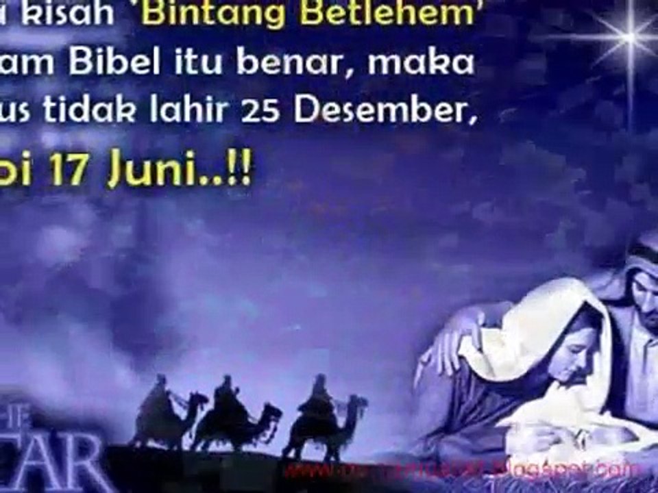 [8] HJ. IRENA HANDONO (Mantan Biarawati): "YESUS TIDAK LAHIR TGL 25 DESEMBER !"  Salah Sembah Tuhan Dong..