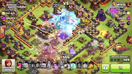 Clash Of Clans - GOLEM TROLL BASE!!! BOXTROLL (funny fails)