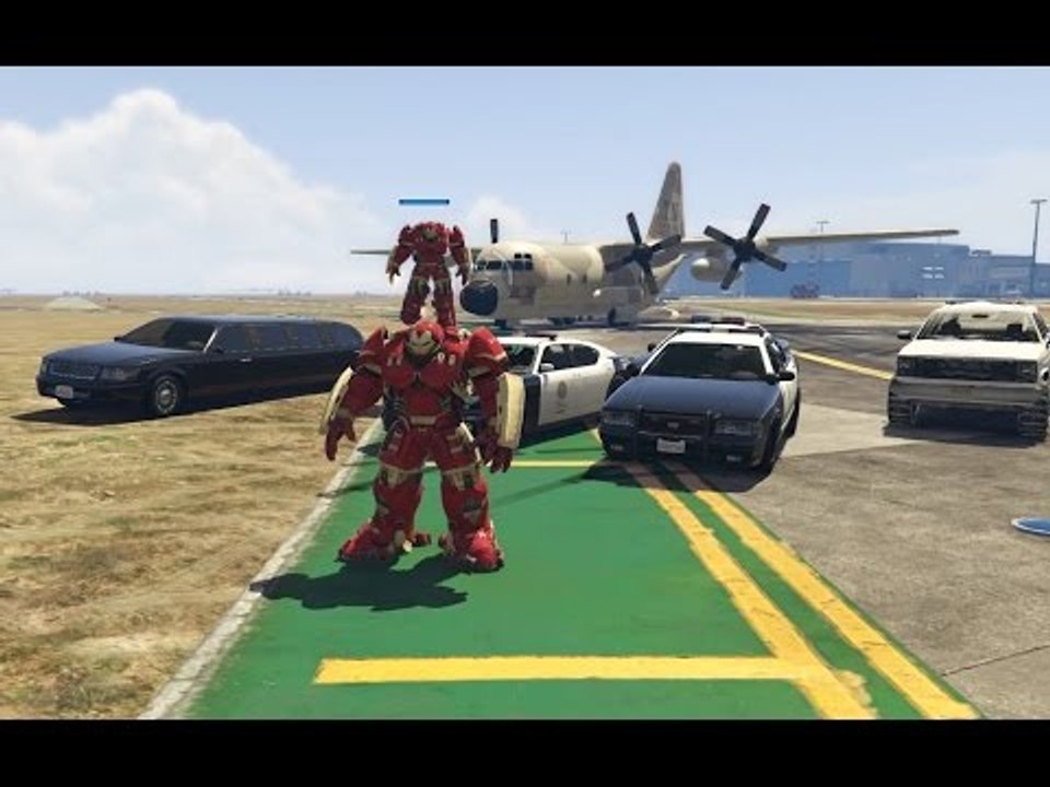 Sieu Nhan Game Play | Mod Ironman Đi quẩy nát thành phố | Game Gta 5 #2