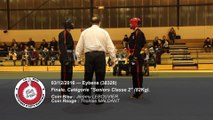 Laï-muoï : Finale (82kg). Seniors Classe 2 — 03/12/2016