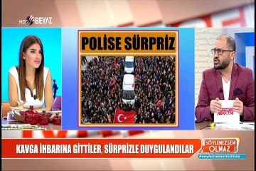 Lise Öğrencilerinden polise ağlatan sürpriz