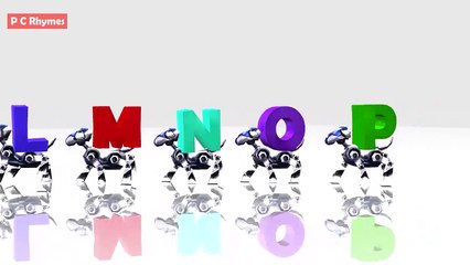 Robot ABC Song|Alphabet Song for Preschoolers|3d Animated Rhyme|Kids Song.