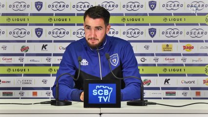 Rennes-Bastia : Conf. d'avant-match de M. Peybernes
