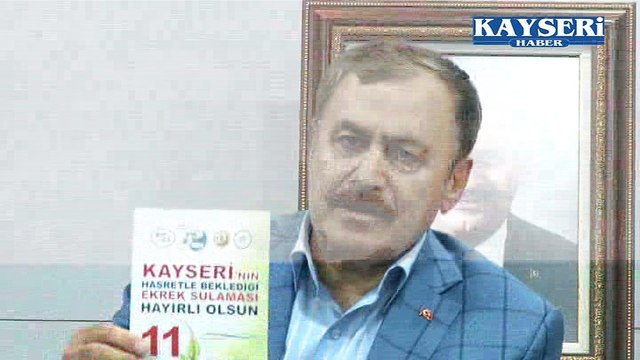 ORMAN VE SU İŞLERİ BAKANLIĞI, KAYSERİNİN MÜNBİT TOPRAKLARINI SUYLA BULUŞTURUYOR