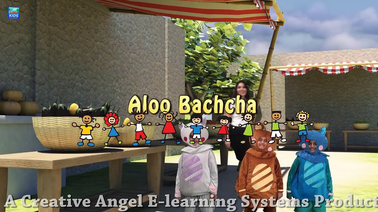 Aloo Kachaloo Beta Kahan gaye the - Hindi Rhymes for Kids | Fun and Learn