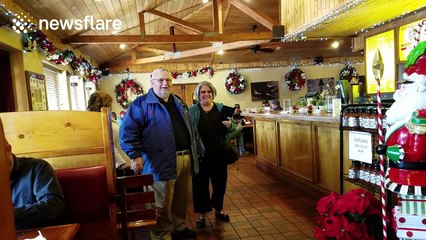 Man surprises brother on his birthday after spending 20 years apart