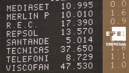 El Ibex 35 supera máximos anuales y se sitúa en los 9.361 puntos