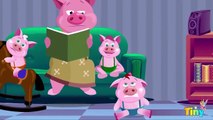 Five Little Piggies - Nursery Rhymes Collection | Cartoon Animation Nursery Rhyme Songs for Children