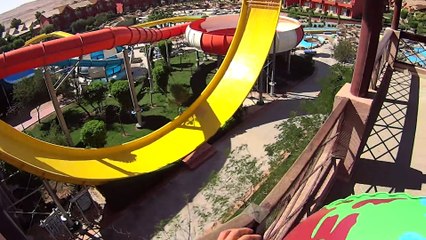 Boat Water Slide at Jungle Aqua Park