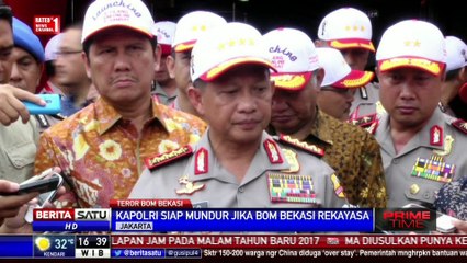 Kapolri Siap Mundur Jika Bom Bekasi Hanya Pengalihan Isu
