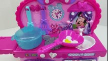 Minnie Mouse Bowtastic Kitchen Playset Cooking Fun Toy Kitchen