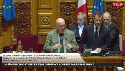 Le parlement adopte la 5ème prorogation de l'état d'urgence - Les matins du Sénat (16/12/2016)