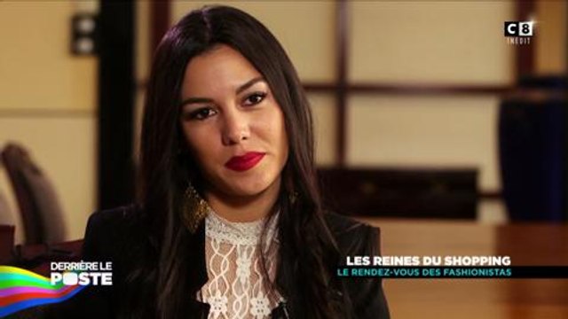 Une participante des Reines du Shopping balance sur la production