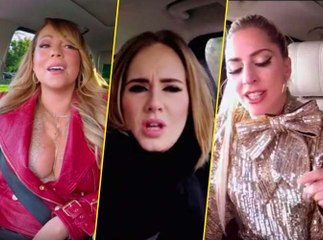 Mariah Carey, Adele et Lady Gaga déchirent tout dans le Carpool Karaoke de Noël !