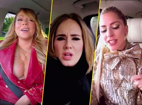 Mariah Carey, Adele et Lady Gaga déchirent tout dans le Carpool Karaoke de Noël !