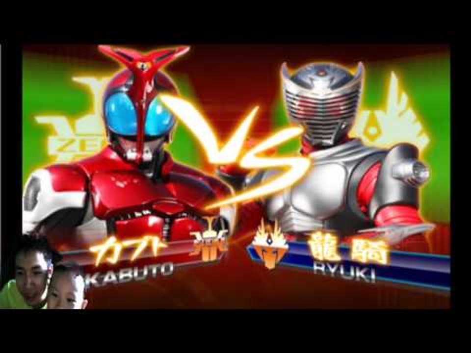 Sieu Nhan Game Play | siêu nhân dế | Game kamen rider climax heroes | Rider Kabuto vs Rider Kiva