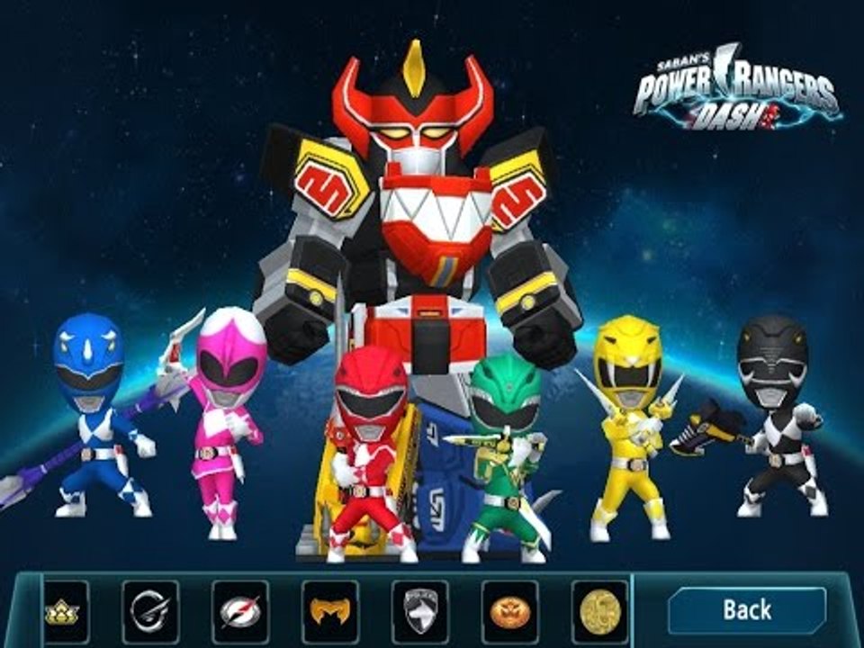 Sieu Nhan Game Play | chơi game power ranger dash | siêu nhân chạy tập 2