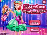 Elsa And Anna Royals Rock Dress | Best Game for Little Girls - Baby Games To Play