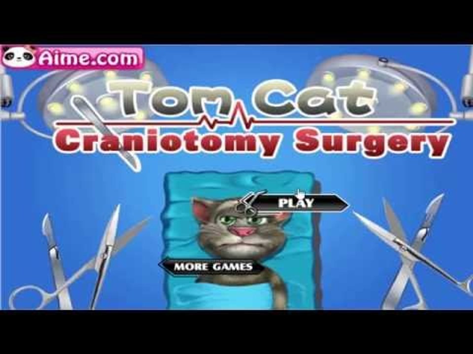 My talking TOM - game chữa bệnh cho mèo tôm- mèo tôm bi ốm nặng