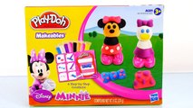 Disney Junior Minnie Mouse and Daisy Duck PLAY-DOH Makeables Toys Review Playdoh Episodes