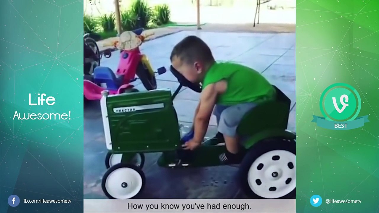 Try Not To Laugh or Grin - Funny Kids Fails Compilation 2016