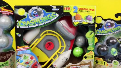 Crashlings Surprise Toys Aliens, Monsters, Sea Life and Dinosaurs Space Ship Toy DisneyCarToys