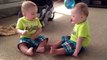 Twin babies talking - Very Funny