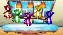 Talking Angela and Tom Jumping on the Bed - 5 Little Talking Tom Jumping on the Bed Nursery Rhymes