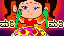 Miri Miri Minuguva Naksharta | Twinkle Twinkle Little Star in Kannada | Kannada Kids Rhymes