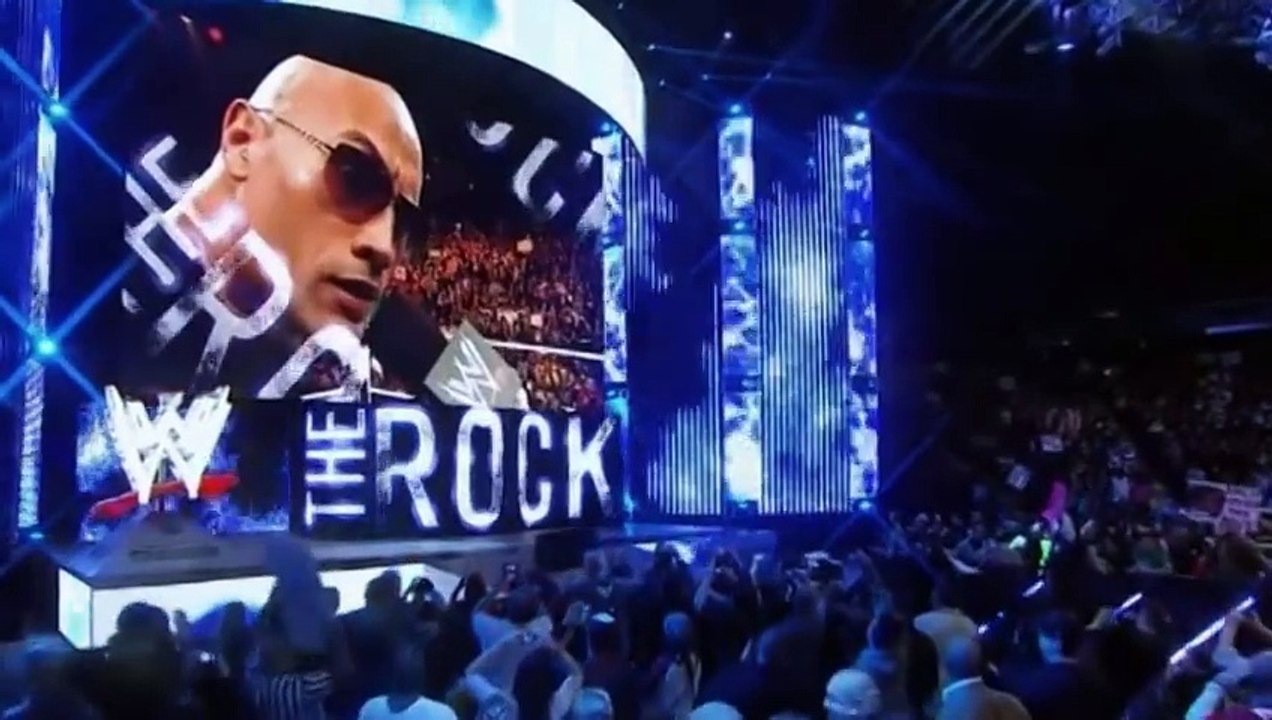 WWE RAW Roman Reigns attack his Cousin The Rock, Why Wwe Raw 2016 Full HD This is impossible