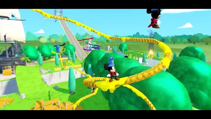 MICKEY MOUSE CLONES ! Mickey Mouses Red Color + Disney Pixar CARS Mcqueen Cars ! + Songs For Kids