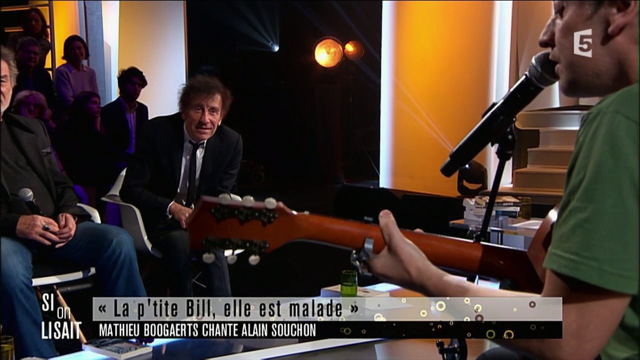 Mathieu Boogaerts chante Alain Souchon