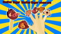Disney Lion King Finger Family Lollipop Nursery Rhymes Lyrics | COLLECTION OF KIDS ANIMATION