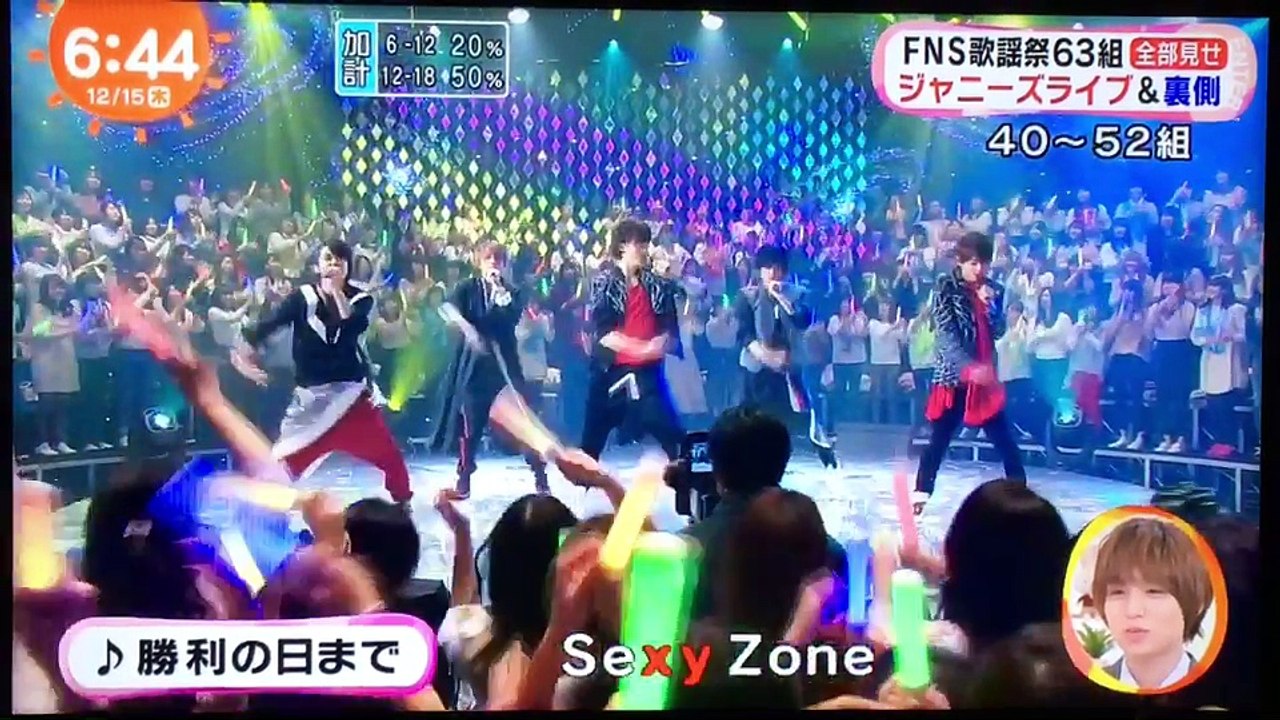 20161215 めざましテレビ 伊野尾ちゃんまとめ
